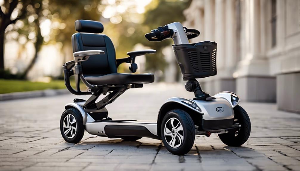 compact folding mobility scooter