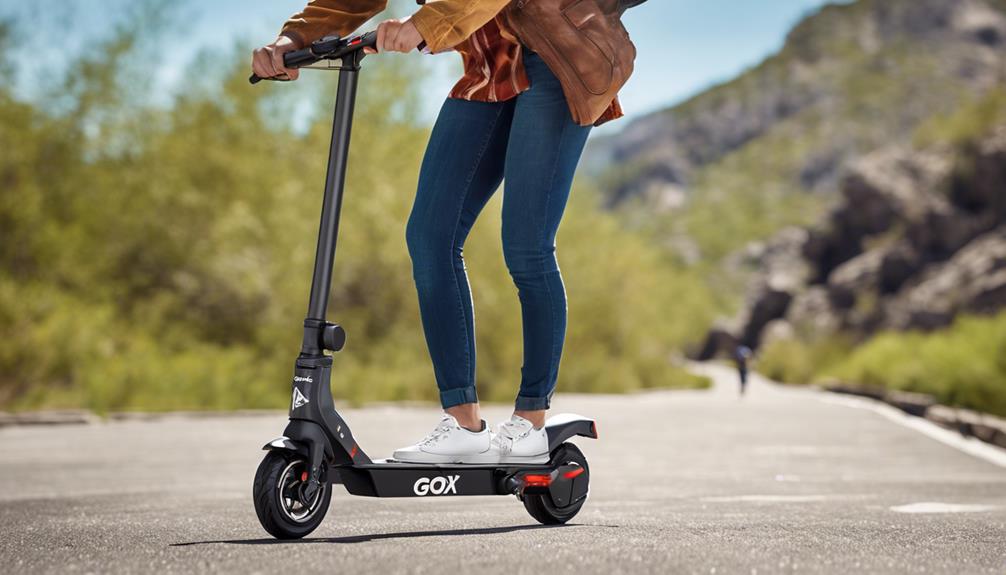 electric scooter by gotrax