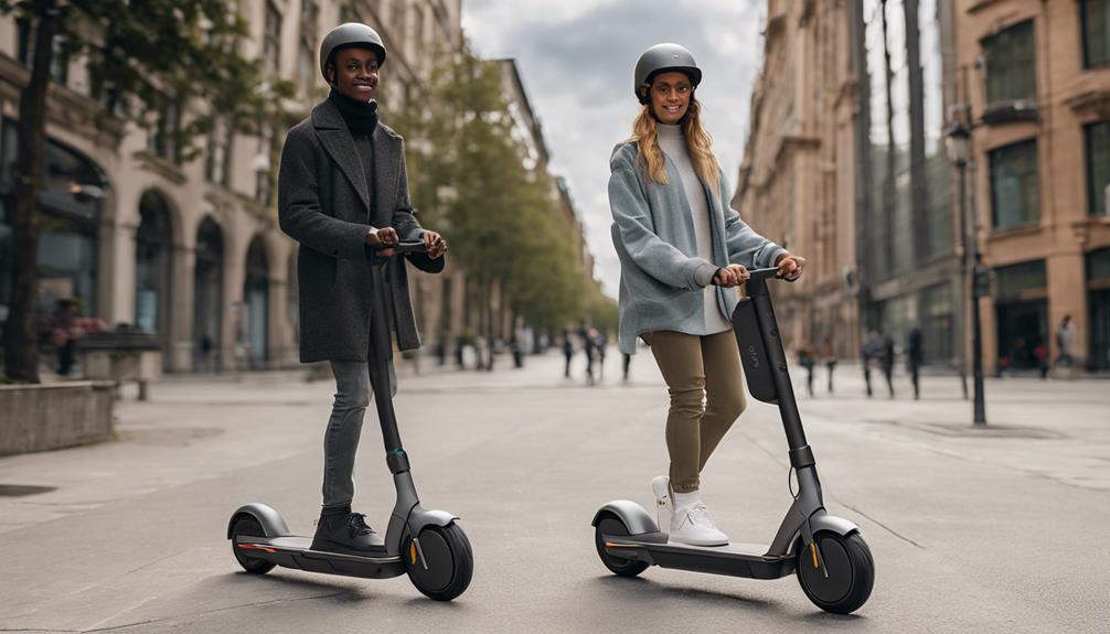 electric scooter with range