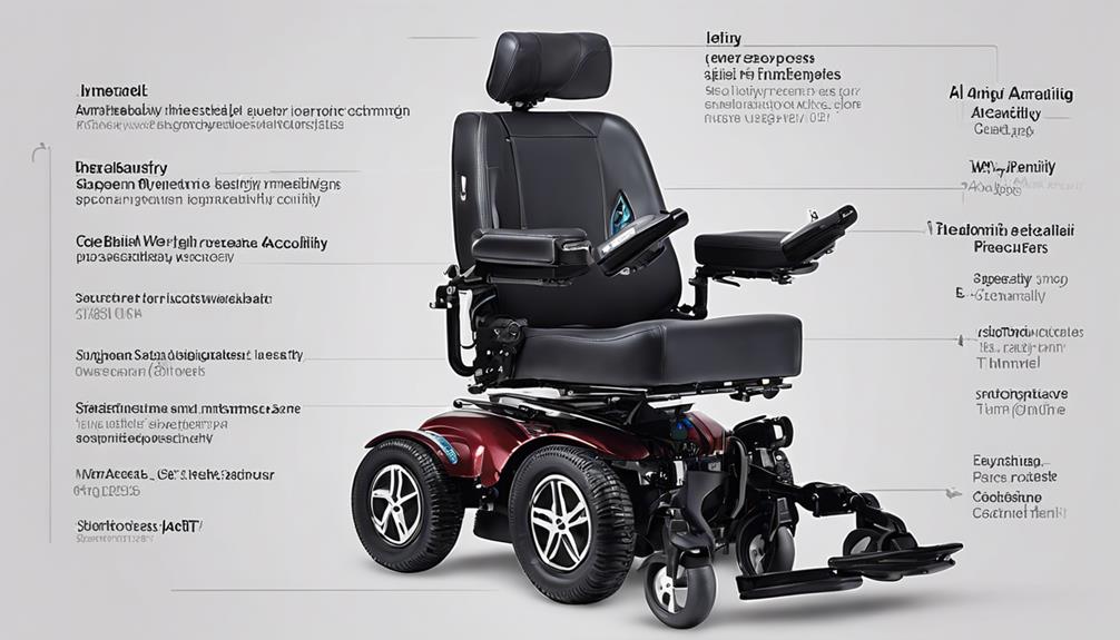 Key Features of Power Wheelchairs