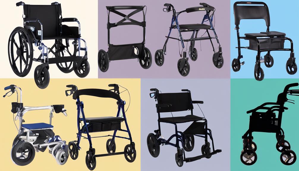 rollator options for mobility